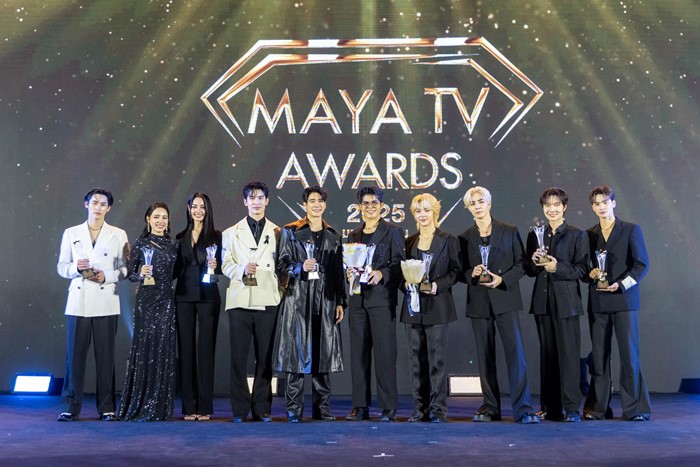 ภณ ณวัสน์ โบว์ เมลดา คว้ารางวัลงาน MAYA TV AWARDS 2025 