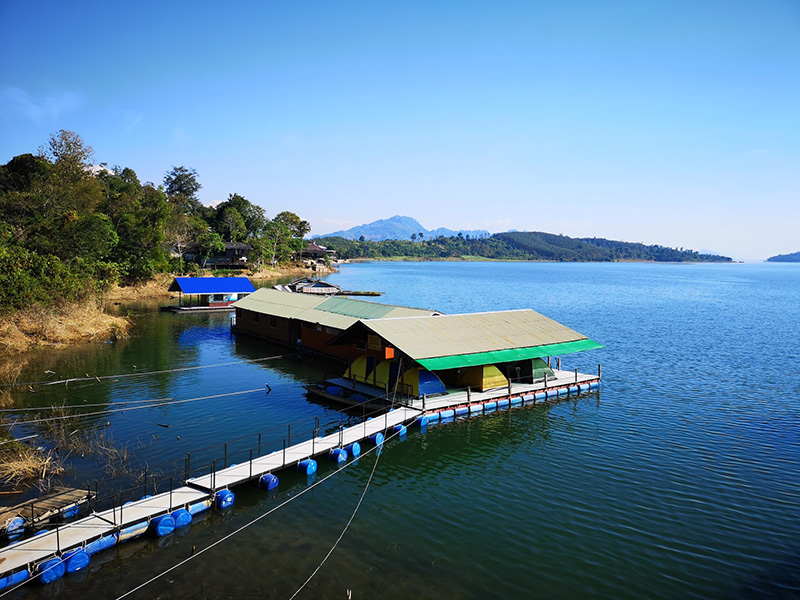 ที่พักใกล้สะพานมอญ