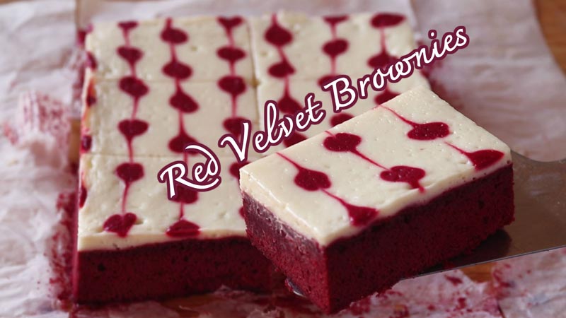 Red Velvet Brownies