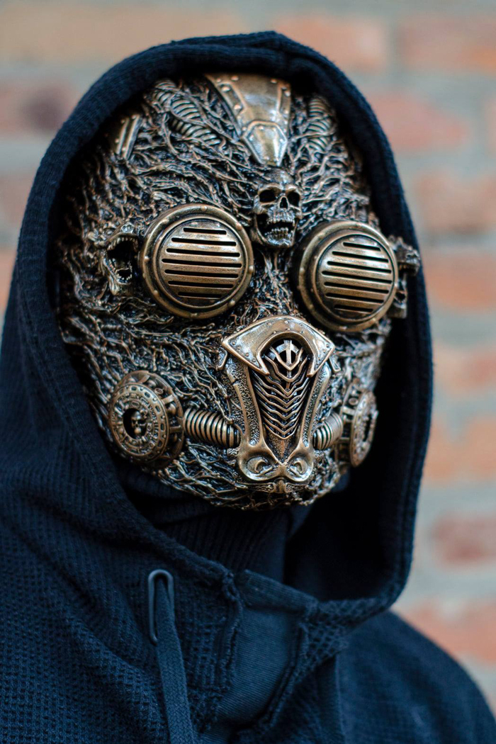 ศิลปินยูเครน หน้ากากสตีมพังค์