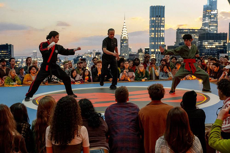 ฉากแอ็คชั่นศิลปะการต่อสู้จาก Karate Kid Legends