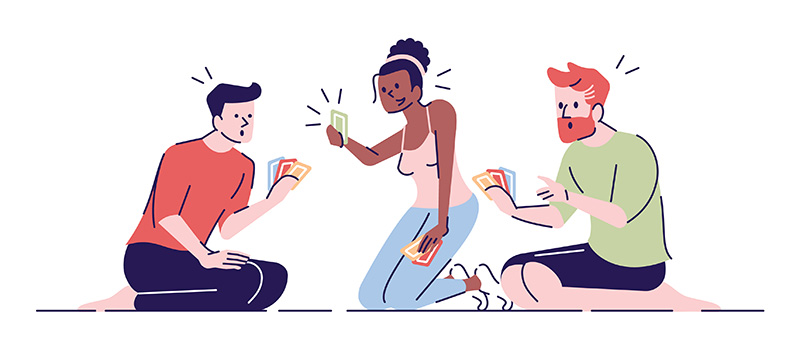 ฝันว่าเล่นไพ่กับเพื่อน