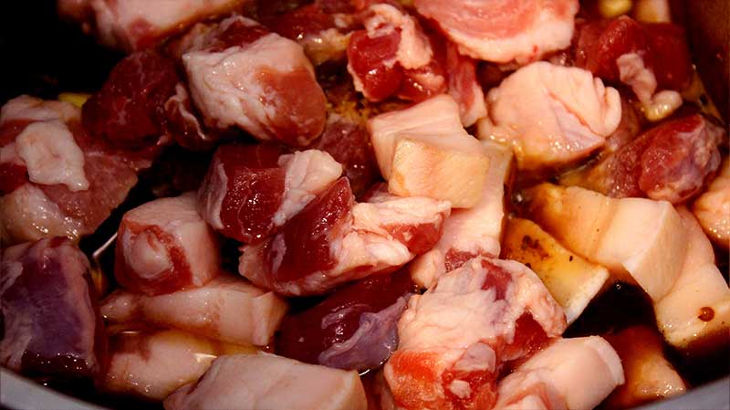 หมูสามชั้นย่าง