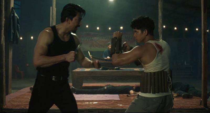 นักแสดงนำในหนังปีนเกลียว ฉากบู๊สุดมันส์