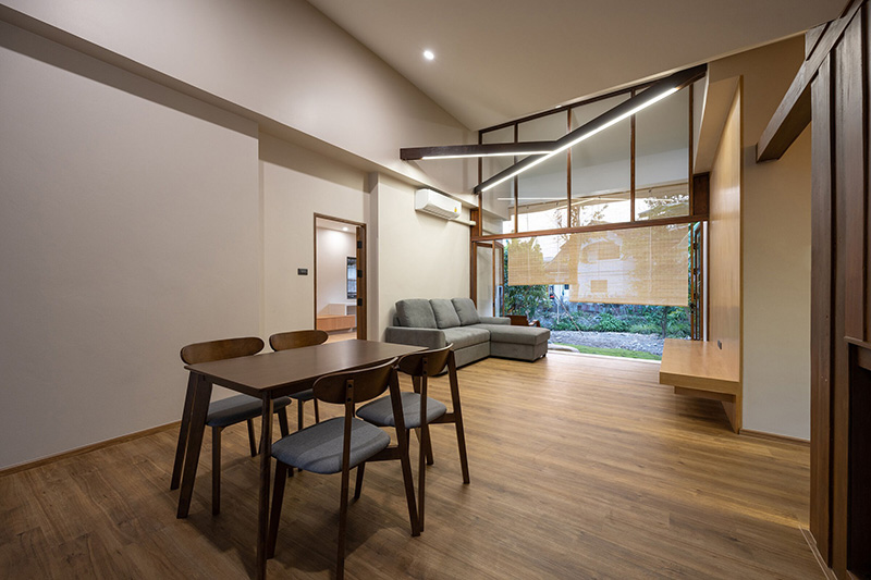 บ้านเจียงแสน บ้านไม้สตไล์พื้นถิ่น