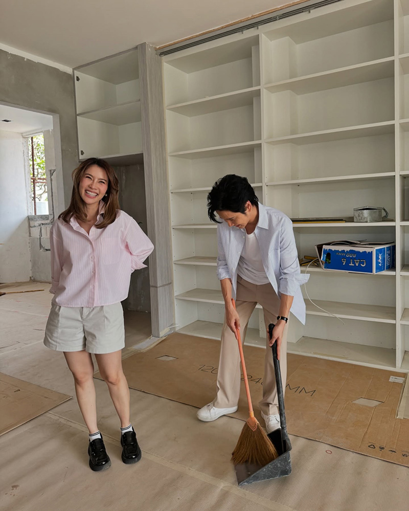 โต๋ ไบรท์ อัปเดตความคืบหน้าบ้านให