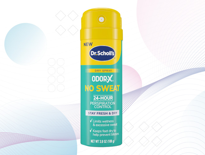 สเปรย์ดับกลิ่นเท้า Dr.Scholl's Odor-X No Sweat Dry Spray