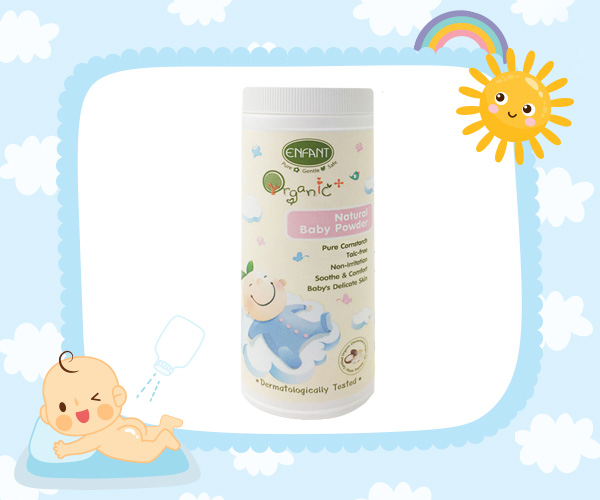 Enfant Organic Plus Natural Baby Powder
