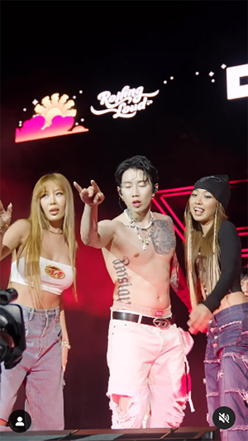 ลลิ ปังได้อีกร่วมแจม เจย์ ปาร์ค เจสซี่ ตัวพ่อตัวแม่ฮิปฮอปเกาหลี บนเวที Rolling Loud