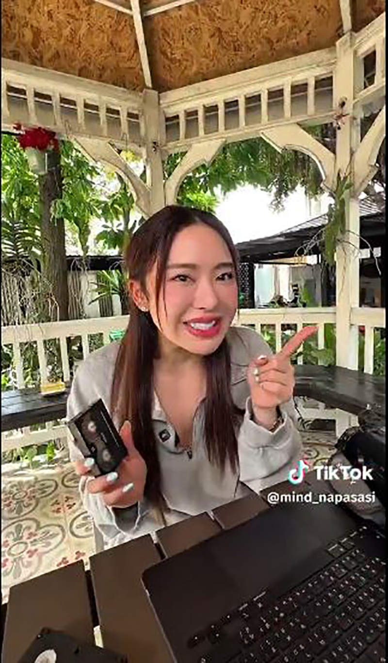  มายด์ ณภศศิ แจงดราม่ากู้คลิปคนอื่นมาทำคอนเทนต์