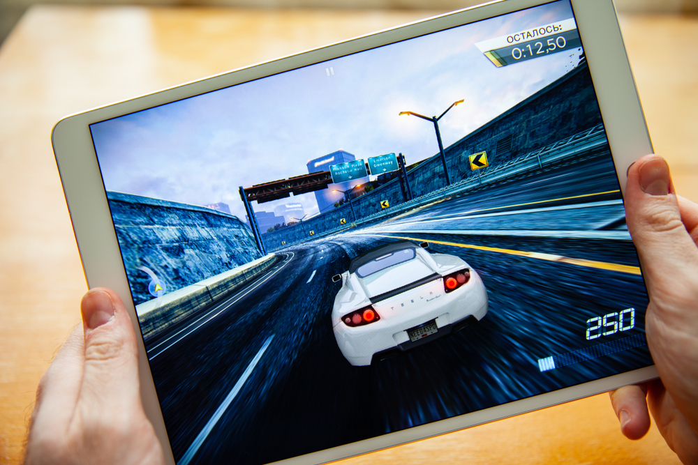 แท็บเล็ตเล่นเกม