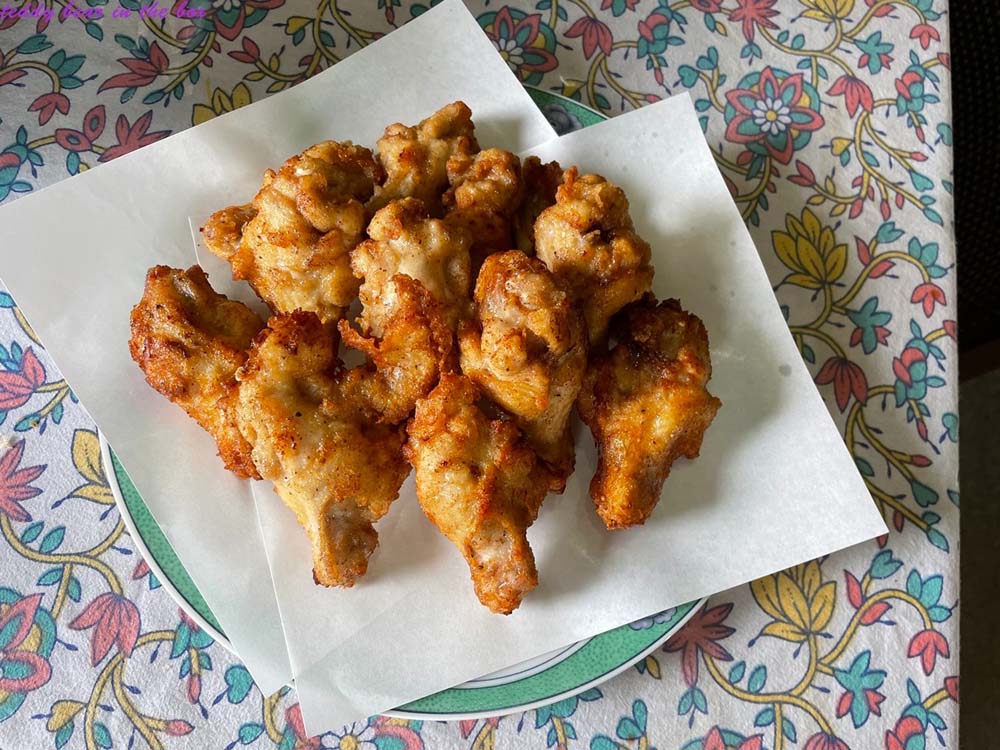 เมนุปีกไก่