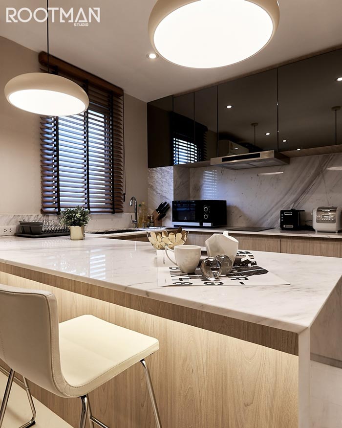 แบบห้องครัวโมเดิร์น