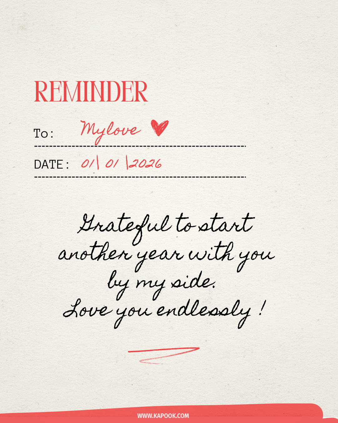 คำอวยพรปีใหม่ 2026 ภาษาอังกฤษ