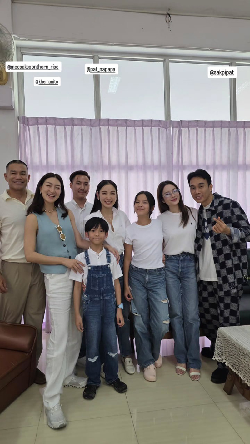 ภาพล่าสุด น้องปีใหม่ แท็กทีมแม่แอฟร่วมงานบุญ