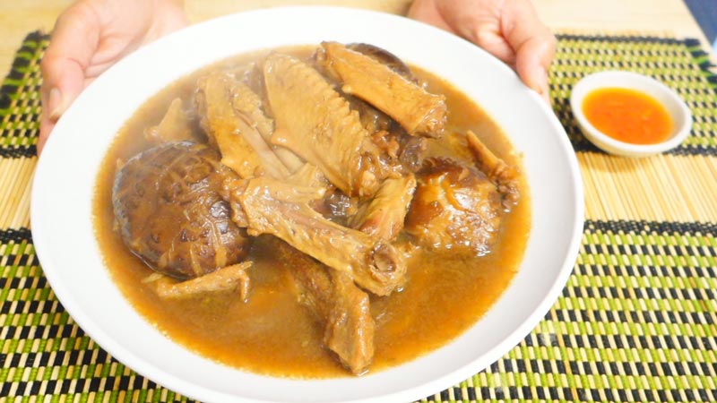 ปีกเป็ดพะโล้