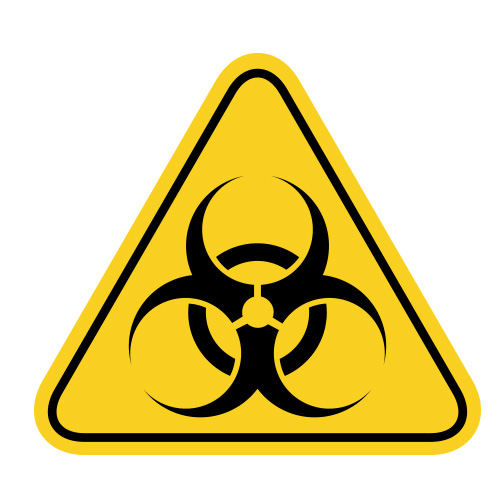 สัญลักษณ์วัตถุติดเชื้อ (Biohazard)