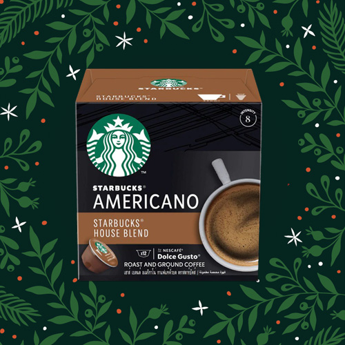 กาแฟแคปซูลสตาร์บัคส์ เฮาส์ เบลนด์ อเมริกาโน่