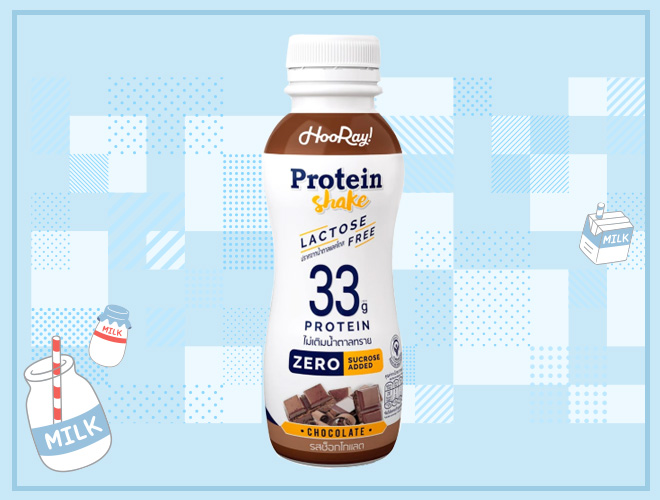 นมโปรตีนสูง HooRay Protein Shake