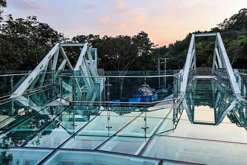 สกายวอล์ก อบจ.ราชบุรี เขาแก่นจันทน์ เที่ยวราชบุรี