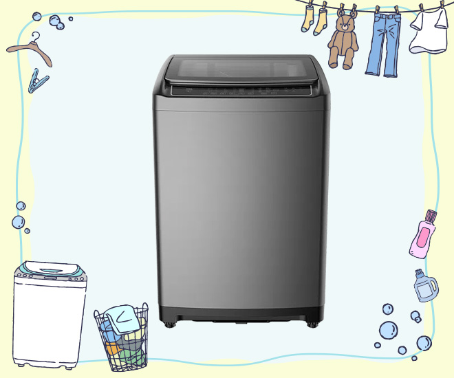 เครื่องซักผ้าฝาบน TCL