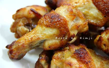 น่องไก่ทอดน้ำปลา