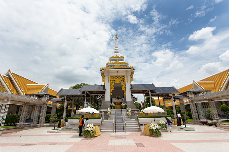วัดคนนิยมจัดงานฌาปนกิจ วัดพระศรีมหาธาตุวรมหาวิหาร (บางเขน) 