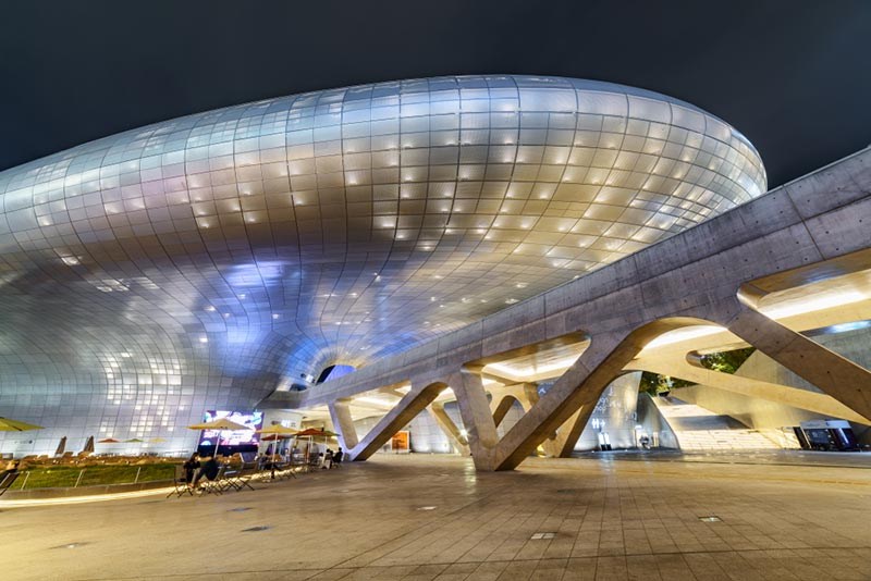 Dongdaemun History & Culture Park (DDP) กรุงโซล
