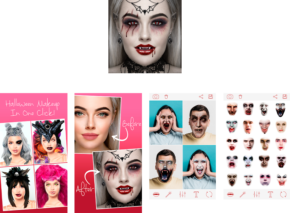Halloween Vampire Makeup