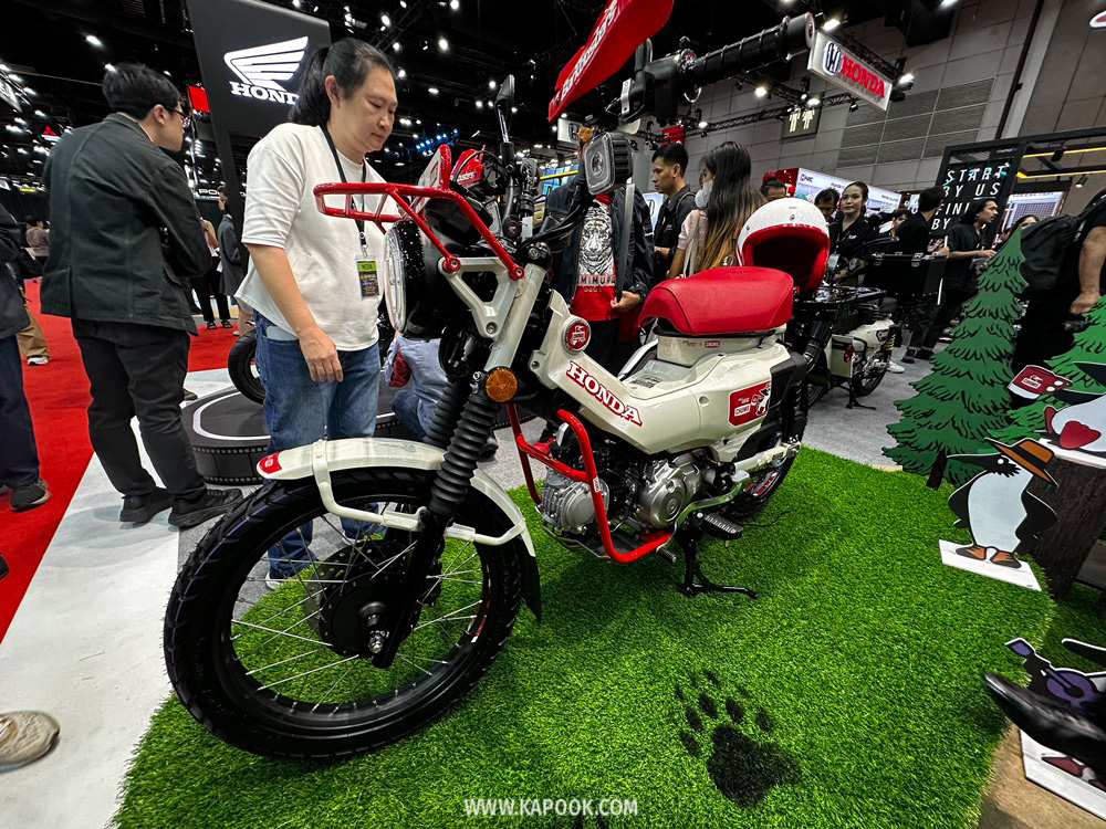 Honda CT125 x Chums