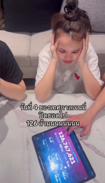  เจนนี่ ได้หมดถ้าสดชื่น  ไลฟ์ทุบสถิติ 100 ล้าน ใน 9 ชม.