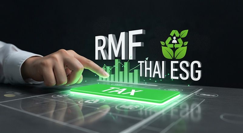 ลดหย่อนภาษี thaiesg rmf