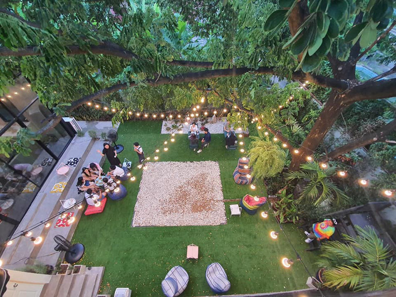 ร้านกาแฟในสวน กรุงเทพฯ