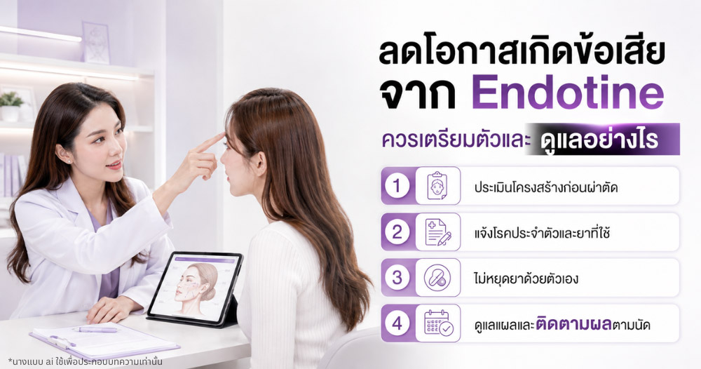 Endotine ข้อเสีย