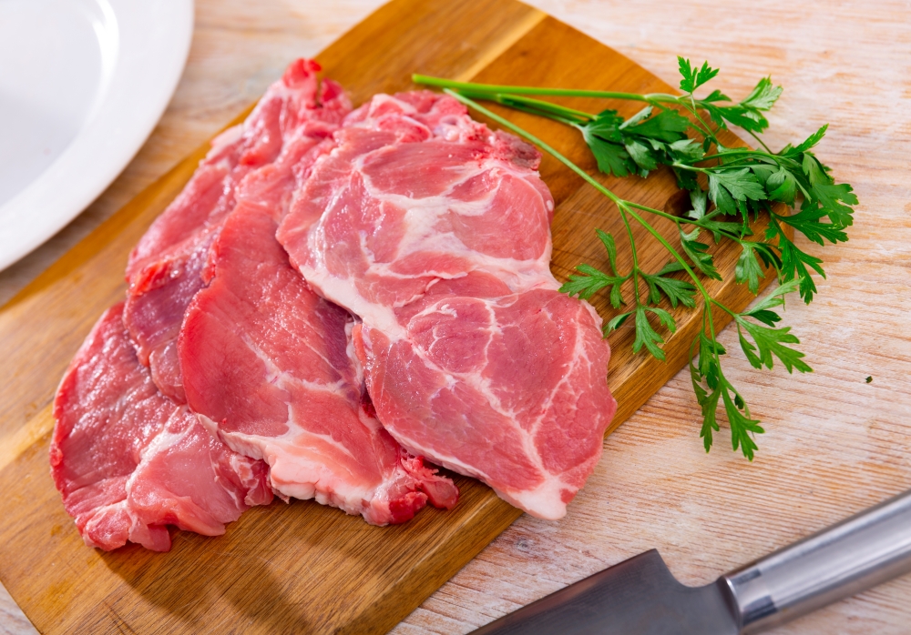 สูตรหมูกระเทียมผัดไข่