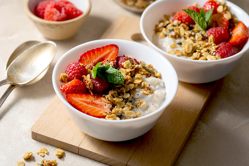 Overnight Oats เมนู Wellness เมนูเพื่อสุขภาพ เมนูอาหาร