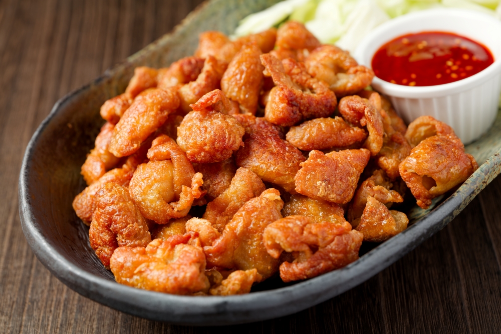 วิธีทอดหนังไก่กรอบ