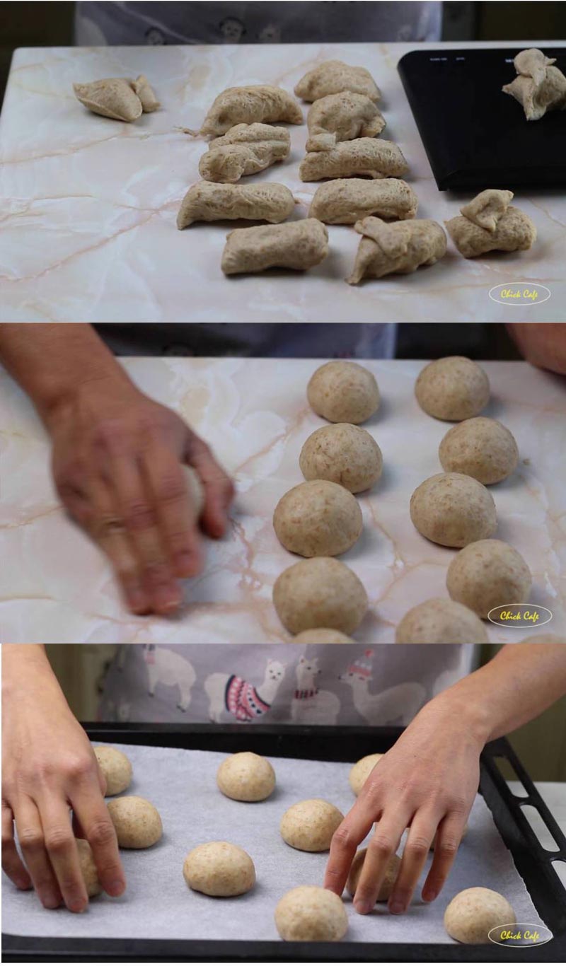 ขนมปังบันสูตรโฮลวีต