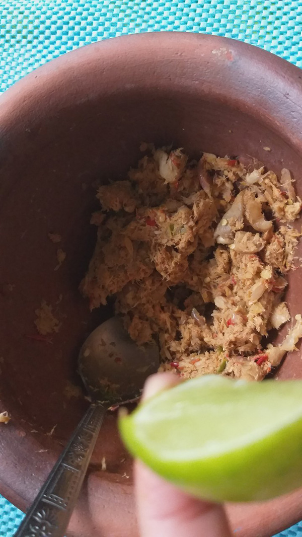 สูตรน้ำพริกปลาทูเห็ดย่าง เมนูน้ำพริก น้ำพริกปลาทู เมนูอาหารไทย อาหารเพื่อสุขภาพ