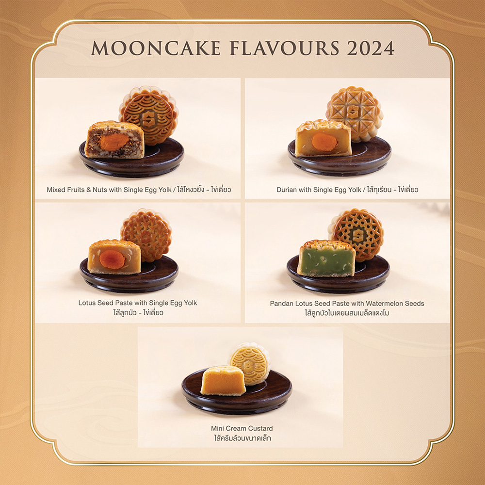 ขนมไหว้พระจันทร์ ห้องอาหารจีน Shang Palace