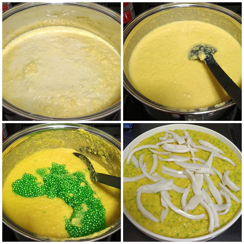 ขนมข้าวโพดสาคูมะพร้าวอ่อน ขนมข้าวโพด เมนูขนมไทย สูตรขนม