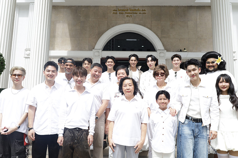 งานบวงสรวงหนัง พี่นาค 5 บรรยากาศ