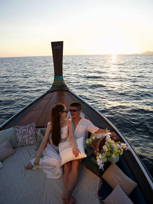 แบงค์ พชร พา โบว์ เบญจวรรณ เที่ยวหลีเป๊ะ