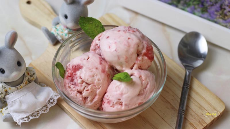 ไอศกรีมสตรอว์เบอร์รี