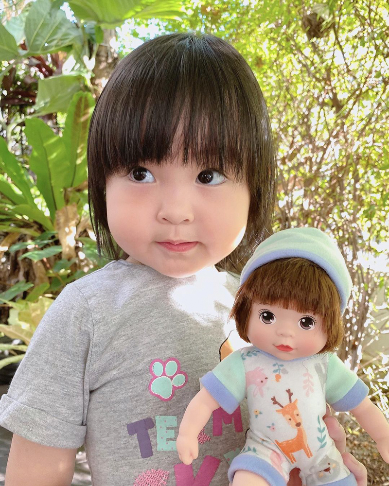 น้องเพิร์ล ลูกสาว แพมแพม ดาราธิป