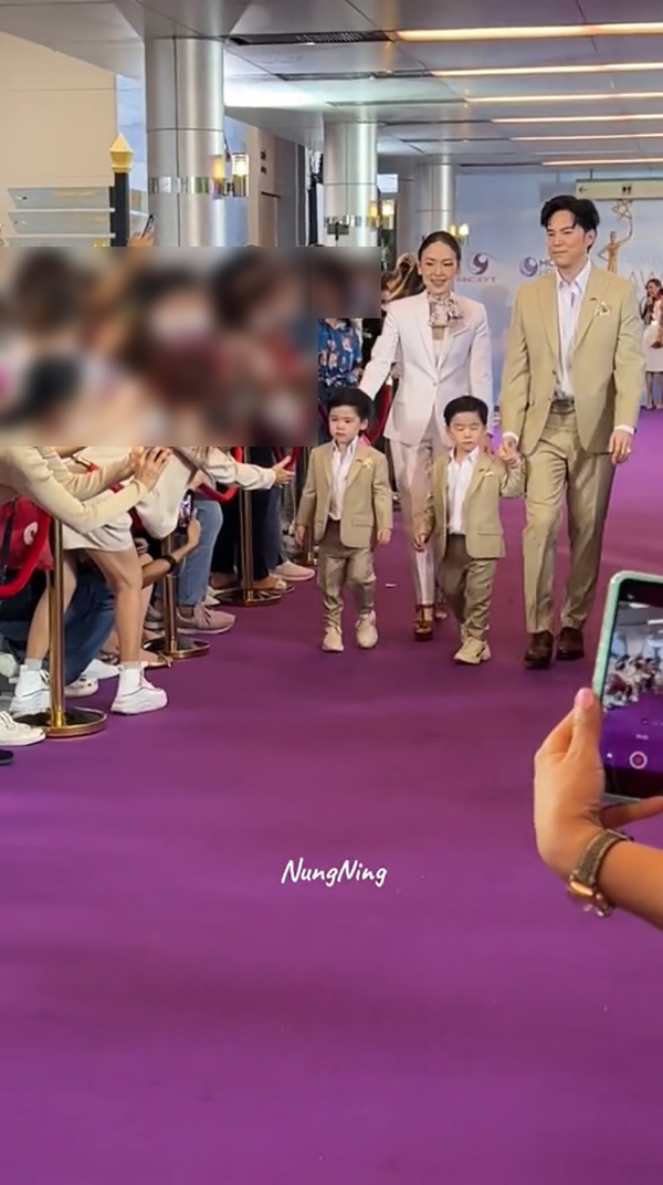 ดราม่า FC พุ่งจับมือ น้องธีร์ ลูกชาย บีม กวี ทำน้องตกใจ รีบสะบัดมือหนี