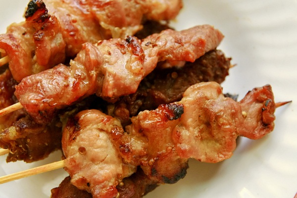 ไก่ย่างนมสด