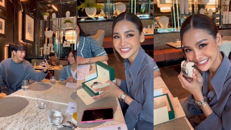 ดีเจพุฒิ จุ๋ย ทุ่มนาฬิกาหรู Rolex ให้ อิงฟ้า