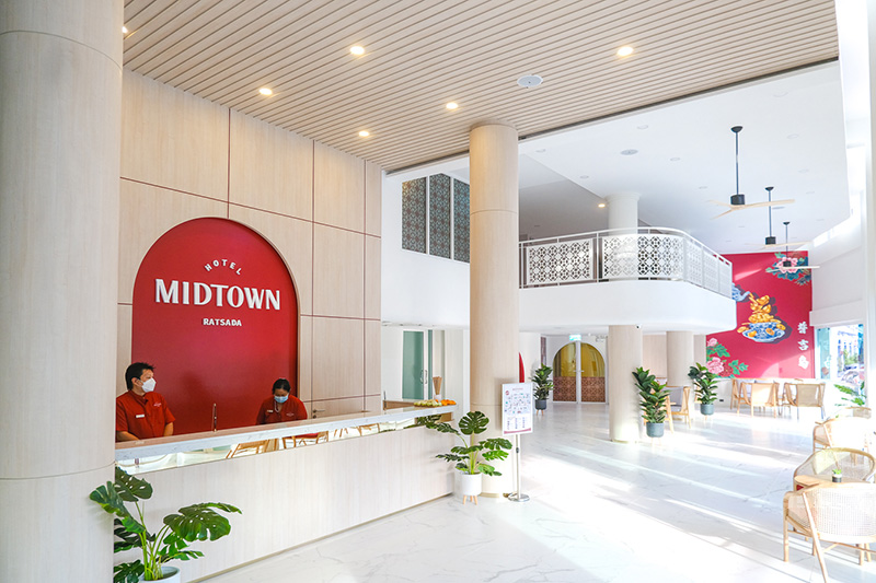 ที่พักภูเก็ตในตัวเมือง Hotel Midtown Ratsada