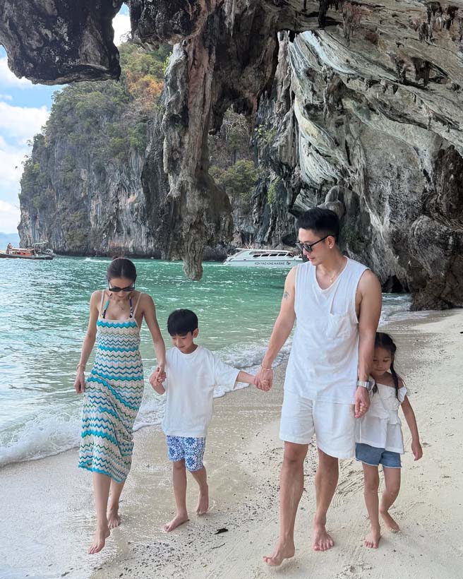 เนย โชติกา นุ่งบิกินี่ตัวจิ๋ว อวดหุ่นแซ่บ ทริปครอบครัว